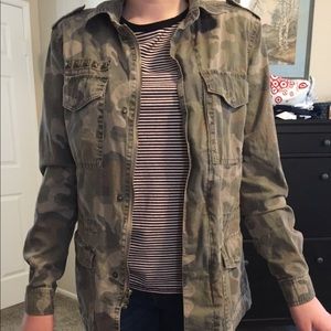 Camouflage jacked, size xs